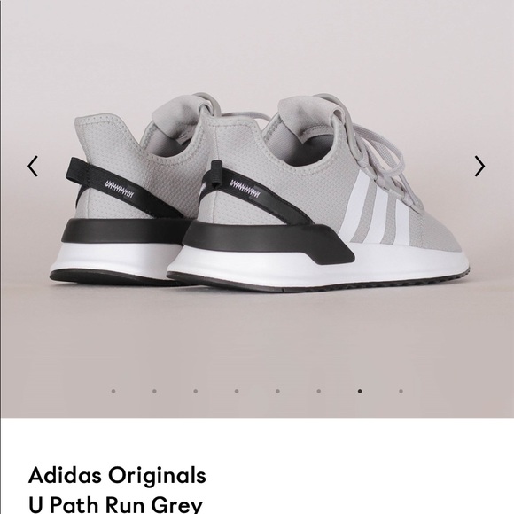 grey adidas u path